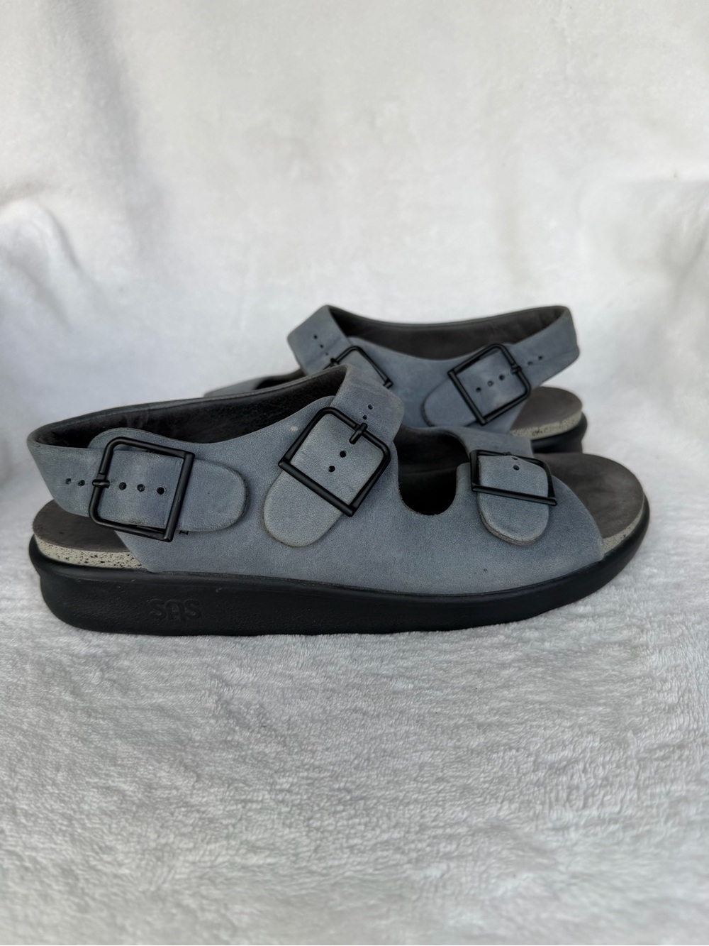 SAS Tripad Comfort Double Strap Back Strap Women’s 8M Sandal Blue Grey(denim) - Picture 7 of 10